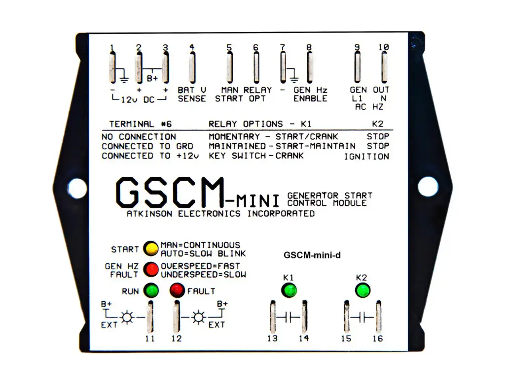 Atkinson GSCM-Mini-D (3-wire Diesel)
