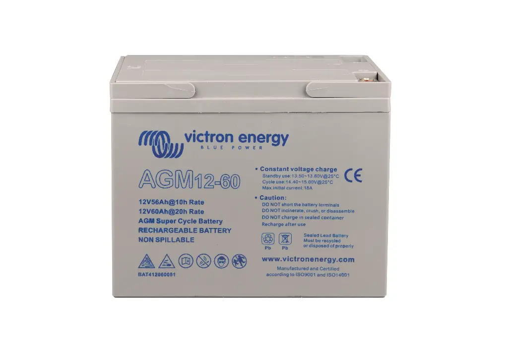 12V AGM Super Cycle Batteries - 60Ah