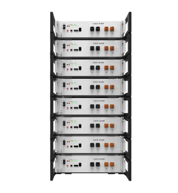 Pytes 8-battery rack for E-Box-48100R battery modules