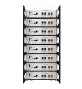 Pytes 8-battery rack for E-Box-48100R battery modules