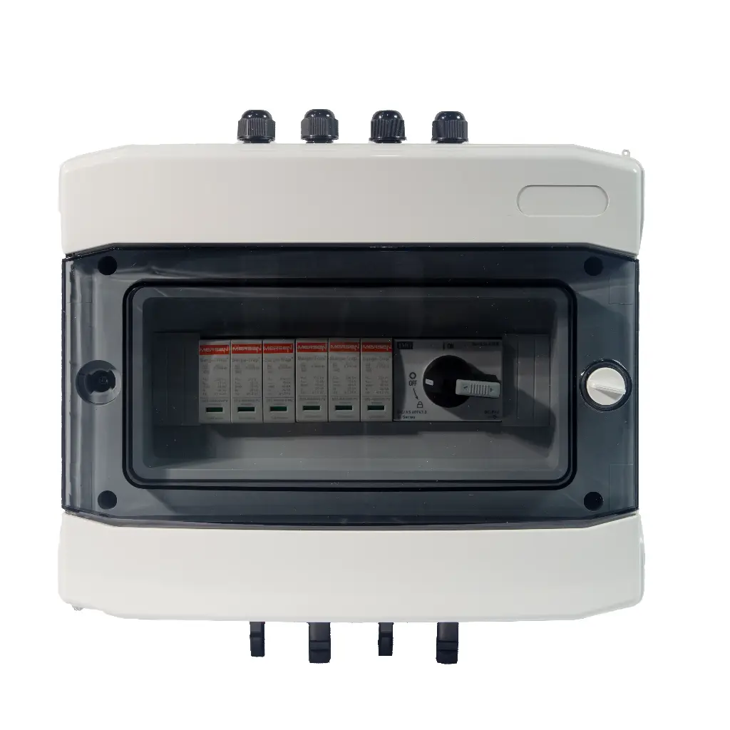 2-String PV Protection and Disconnect Box