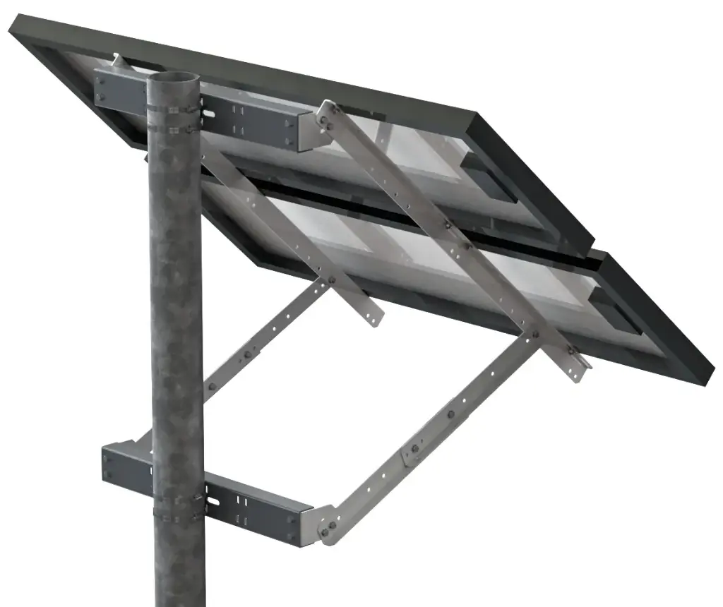 Tamarack Side Pole Mount - 45-Inch Rails 