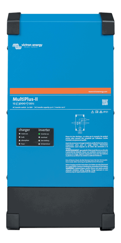 MultiPlus-II 12/3000/120-50 2x120V (UL)