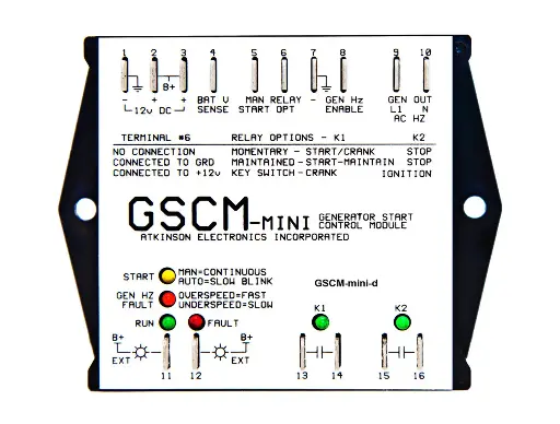 [AE-GSCM-Mini-D] Atkinson GSCM-Mini-D (3-wire Diesel)