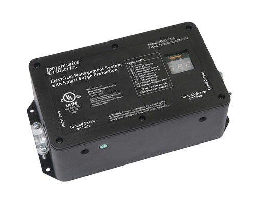 [PI-EMSLCHW30] Progressive Industries Hardwired Surge Protector EMS - 30A