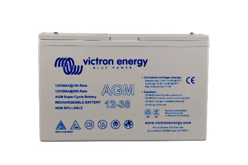 [VE-BAT412038081] 12V AGM Super Cycle Batteries - 38Ah