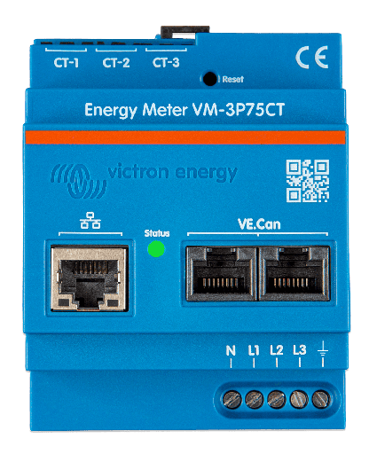 [VE-REL200300100] VM-3P75CT Three-Phase Energy Meter
