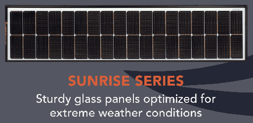 [MERLIN-SRS100] Merlin Solar Sunrise SRS100 Solar Panels for Airstream RVs