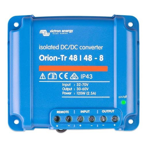 [VE-ORI484841110] Orion-Tr 48/48-8A (380W) Isolated DC-DC Converter