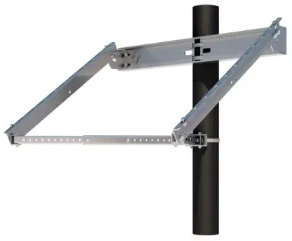 [TMK-UNI-SP/01XH] Tamarack Side Pole Mount - 27.5-Inch Rails
