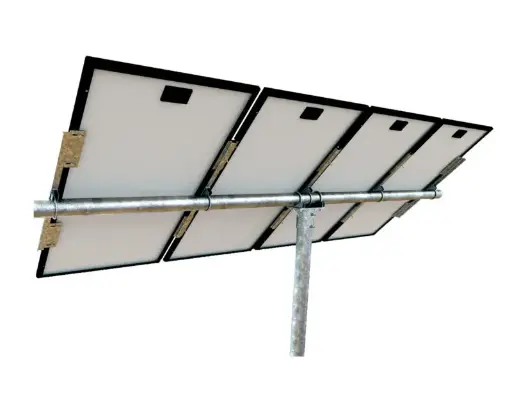 [TMK-PGRM/4P1-47] Tamarack Horizontal Pole Mount for (4) modules 72"-96" long, 1 pole   